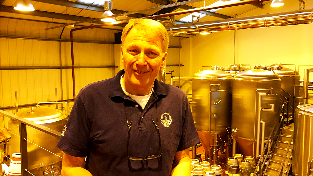 Master Brewer Derek Prentice